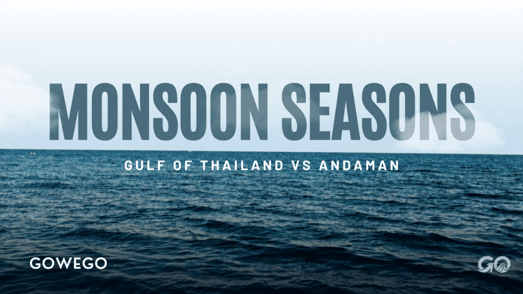 มรสุมอ่าวไทย vs อันดามัน — ไปเกาะเดือนไหนดี
