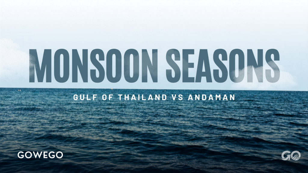 มรสุมอ่าวไทย vs อันดามัน — ไปเกาะเดือนไหนดี